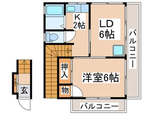 砧６戸建の物件間取画像